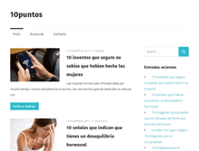Tablet Screenshot of 10puntos.com